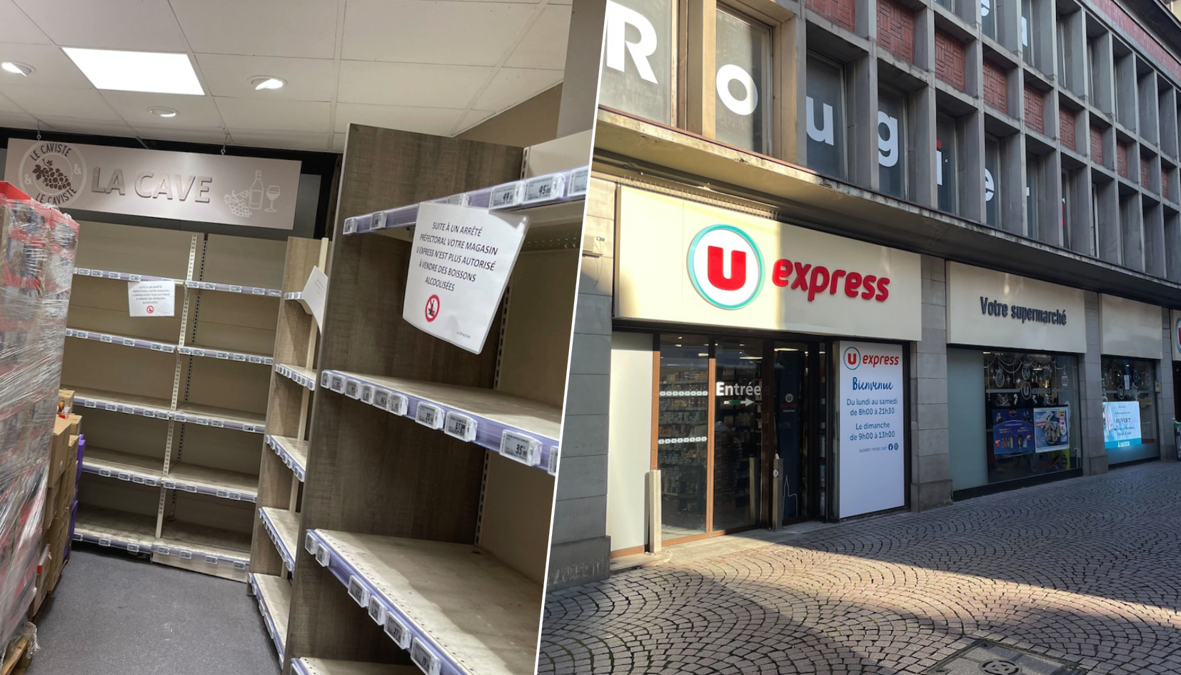 l'U Express de Grand'Rue conteste la décision de la préfecture au tribunal