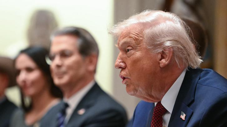 Donald Trump, ici à la Maison Blanche à Washington, le 8 décembre 2025.