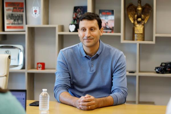 Fabrice Bocquet, PDG de l'OGC Nice.