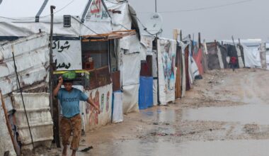 Des pluies diluviennes et des vents puissants frappent la bande de Gaza
