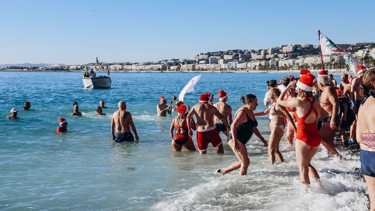 Le traditionnel Bain de Noël revient pour sa 79e édition à Nice ce dimanche