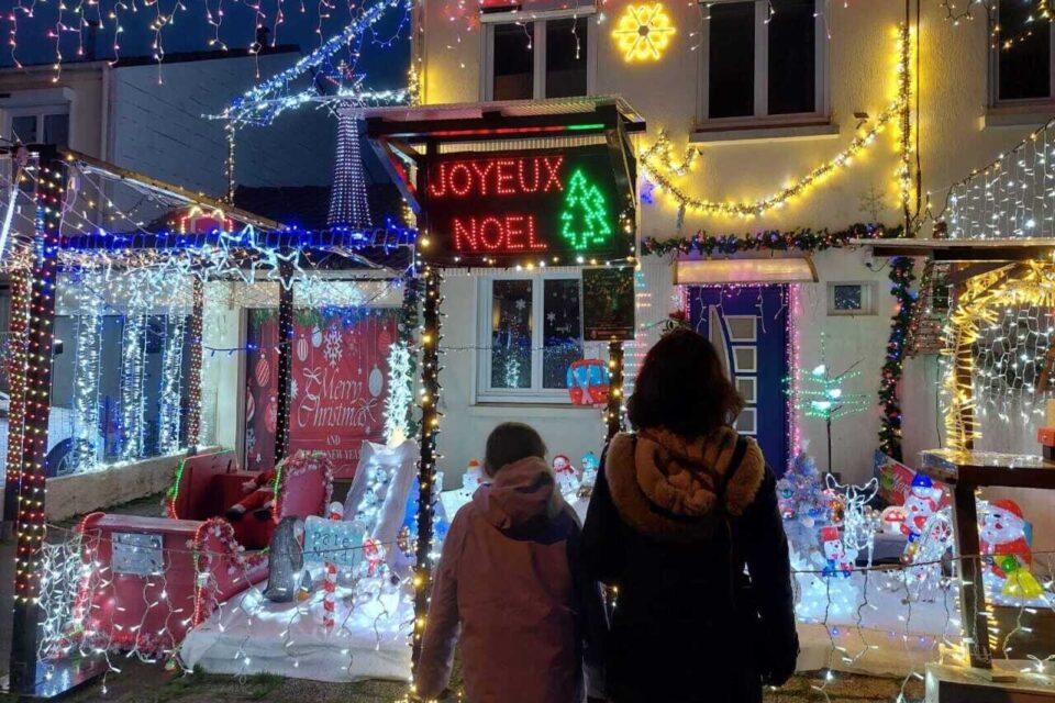 Maison illuminée Orvault