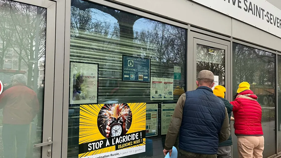 Colère agricole Rouen