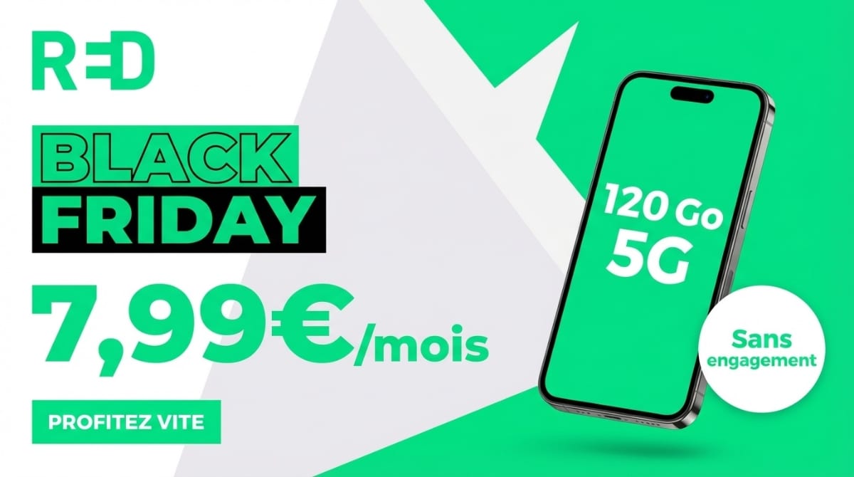 l'offre Black Friday Red by SFR qui change tout