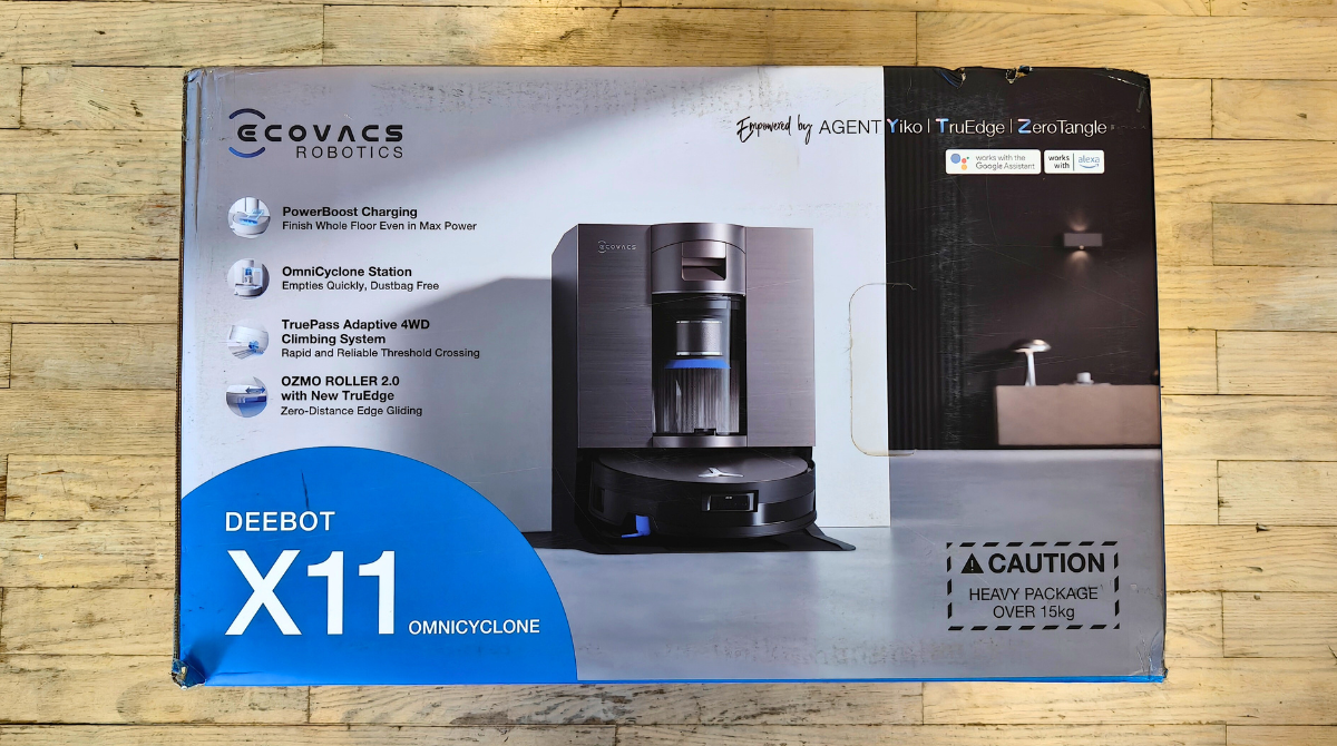 Boîte ecovacs X11 omnicyclone