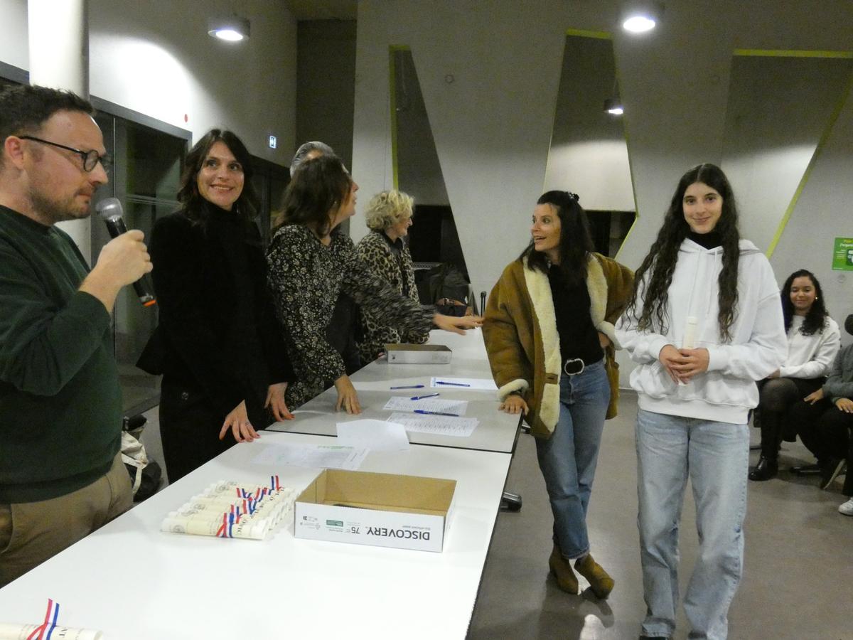 une centaine d’anciens collégiens ont reçu leur brevet