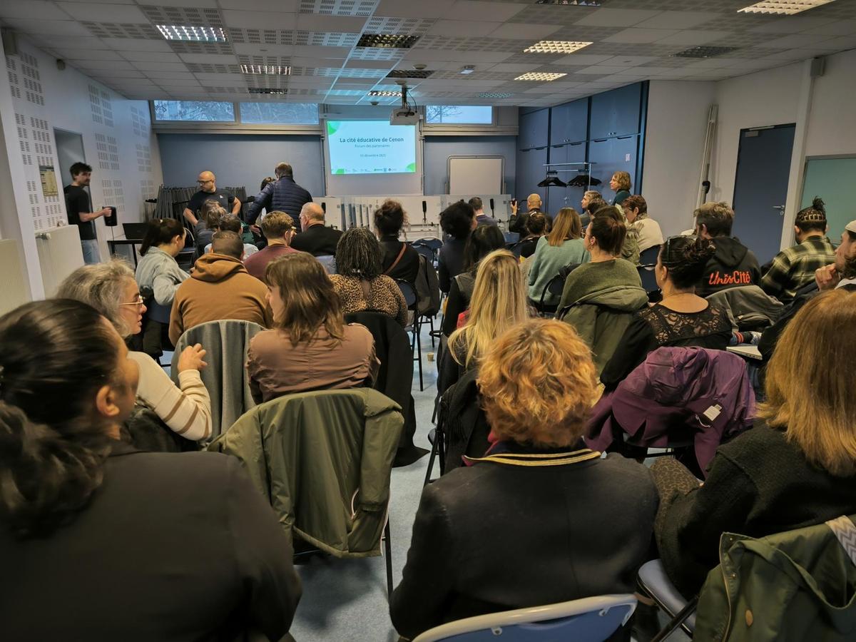 la Cité éducative a reçu ses partenaires