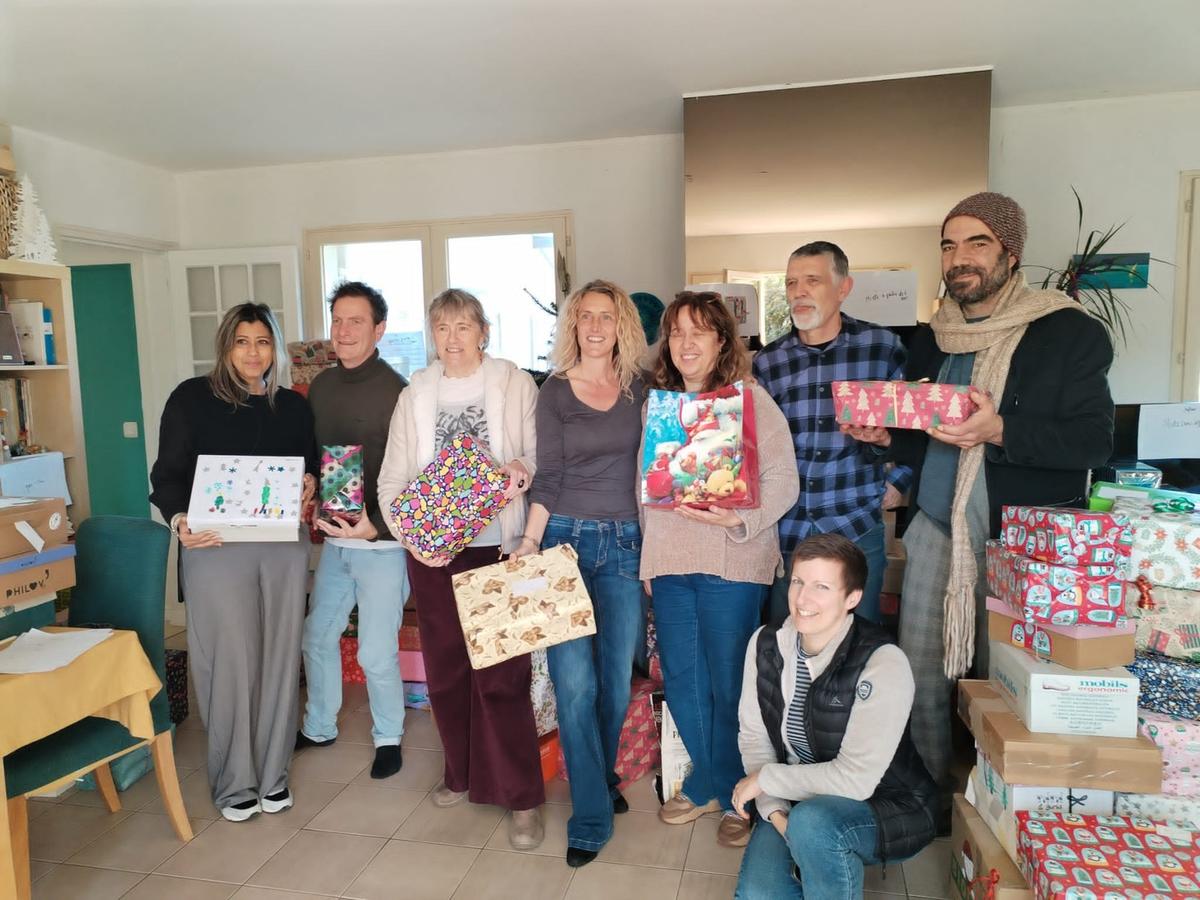 l’opération Boîtes solidaires a rencontré un beau succès