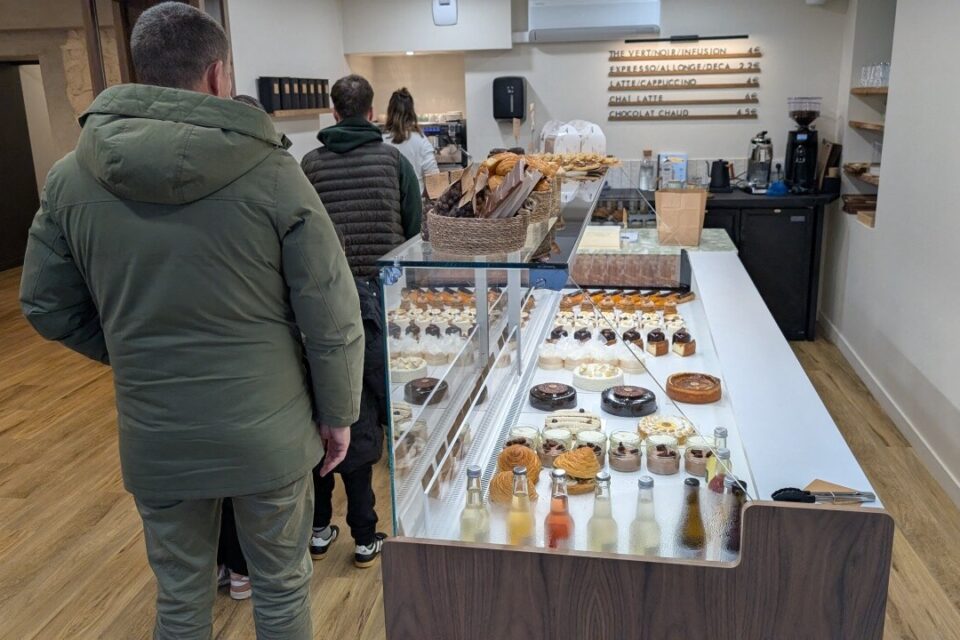 Le comptoir au moment du gouter