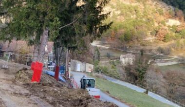 Un city-stade est en cours de construction dans ce village près de Nice