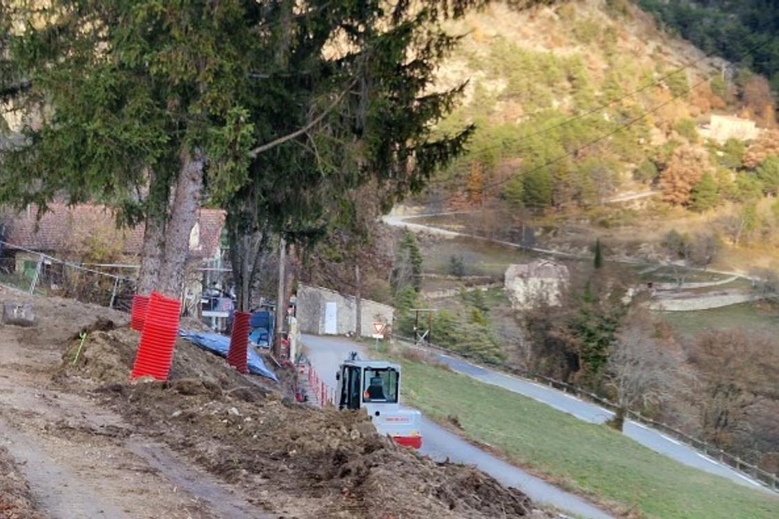 Un city-stade est en cours de construction dans ce village près de Nice