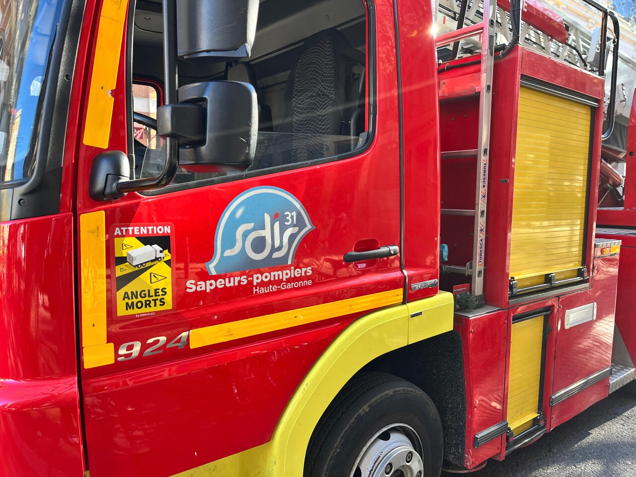 le feu est parti d'une batterie de vélo électrique