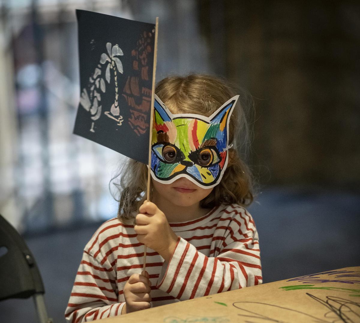 Les pirates en herbe repartiront avec un petit drapeau de corsaire du CAPC.