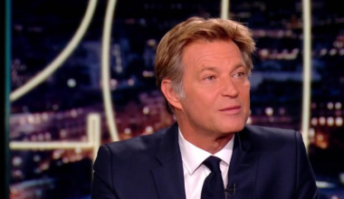 Laurent Delahousse “se permet” d’annoncer la grossesse d’une célèbre actrice présente en plateau