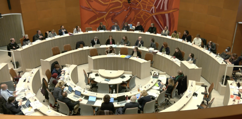 conseil municipal hémicycle