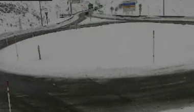 neige dans les Pyrénées et A64 bloquée