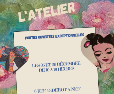 Nice : l’artiste et avocate Édith Faraut ouvre les portes de son atelier