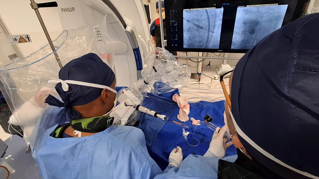 caranx medical reussit la premiere utilisation clinique de son robot tavipilot en australie 1