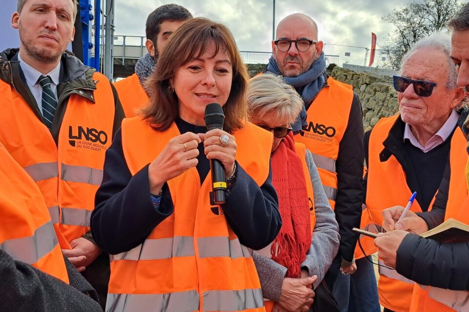 Carole Delga, présidente de la région Occitanie.