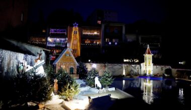 Cette copropriété de Cagnes-sur-Mer devient un féerique village de Noël tout le mois de décembre