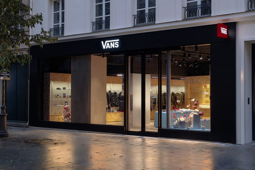 La nouvelle boutique Vans, rue du Temple à Paris