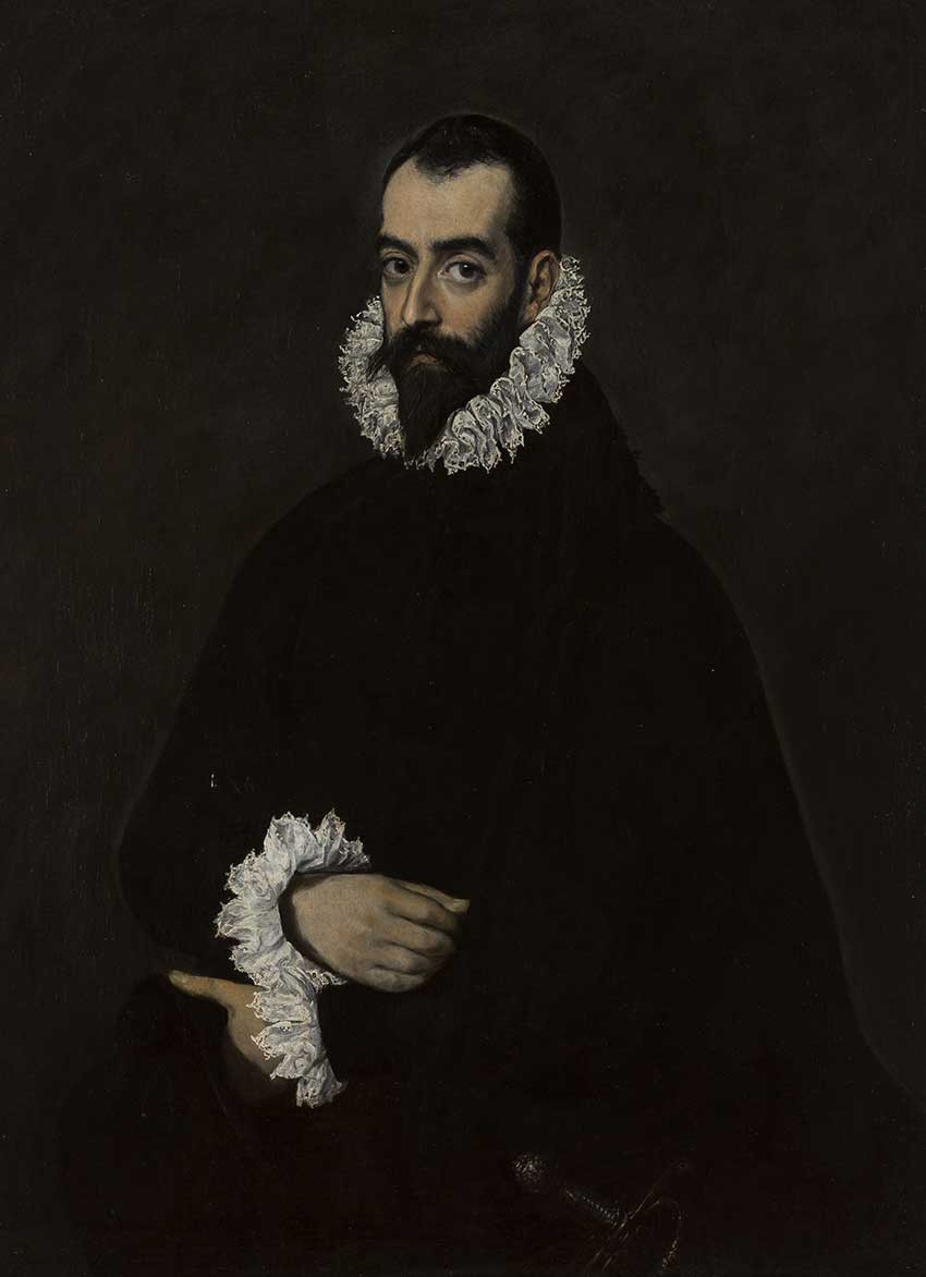 Le Greco, Portrait du duc de Benavente, entre 1597 et 1603, musée Bonnat-Helleu, Bayonne. Photo : © C2RMF / Thomas Clot