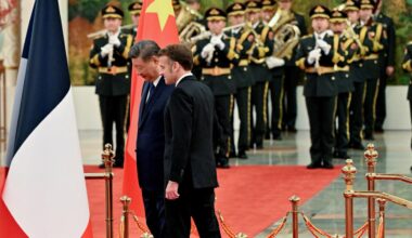 Emmanuel Macron juge la coopération avec la Chine « déterminante » pour mettre fin au conflit