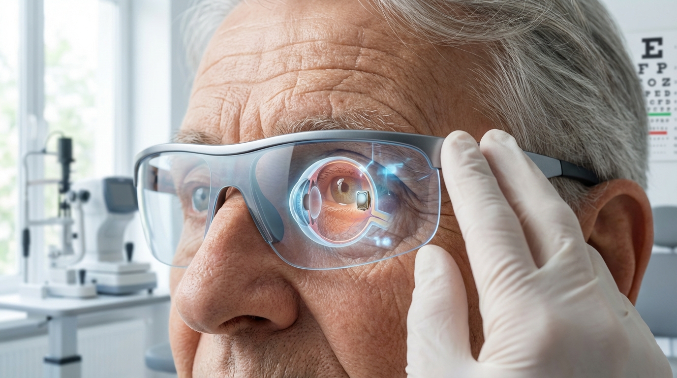 "Il peut changer la vie de millions de personnes" : cet implant oculaire rend une vision centrale à des seniors atteints de DMLA sévère