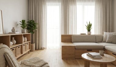 La technique scandinave pour une maison rangée