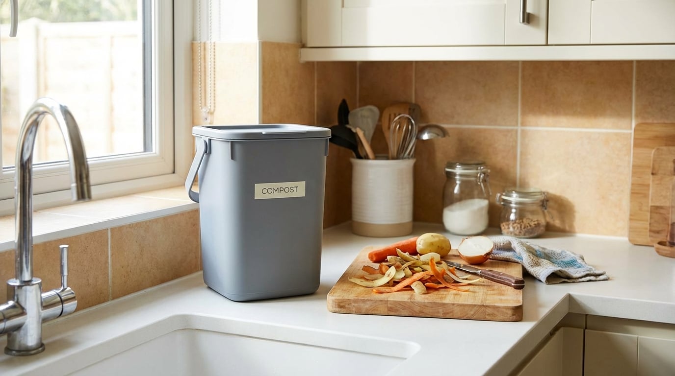 Cette mini poubelle design à moins de 5 € chez Leroy Merlin va sauver les petites cuisines pour le tri obligatoire