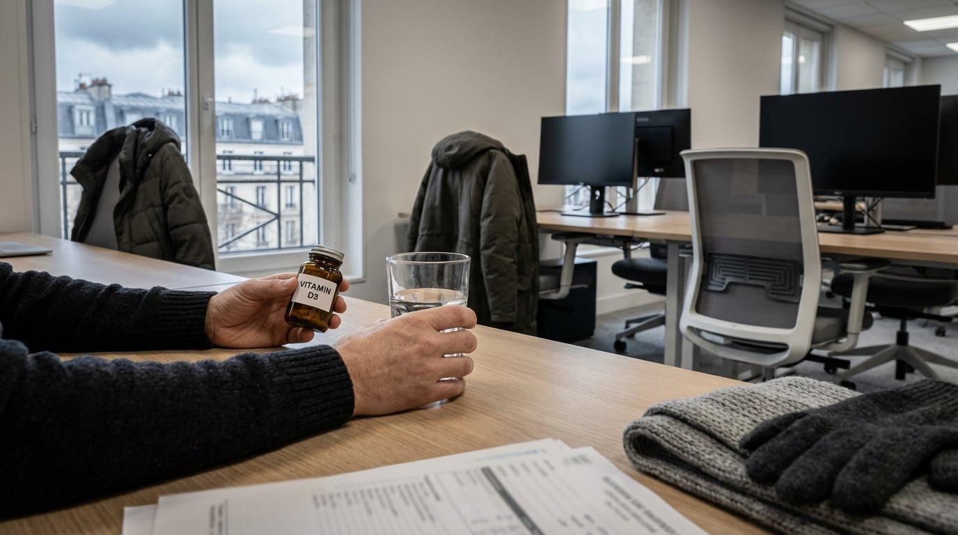 Cette vitamine que 9 Français sur 10 oublient en hiver pourrait faire chuter vos arrêts maladie de 30