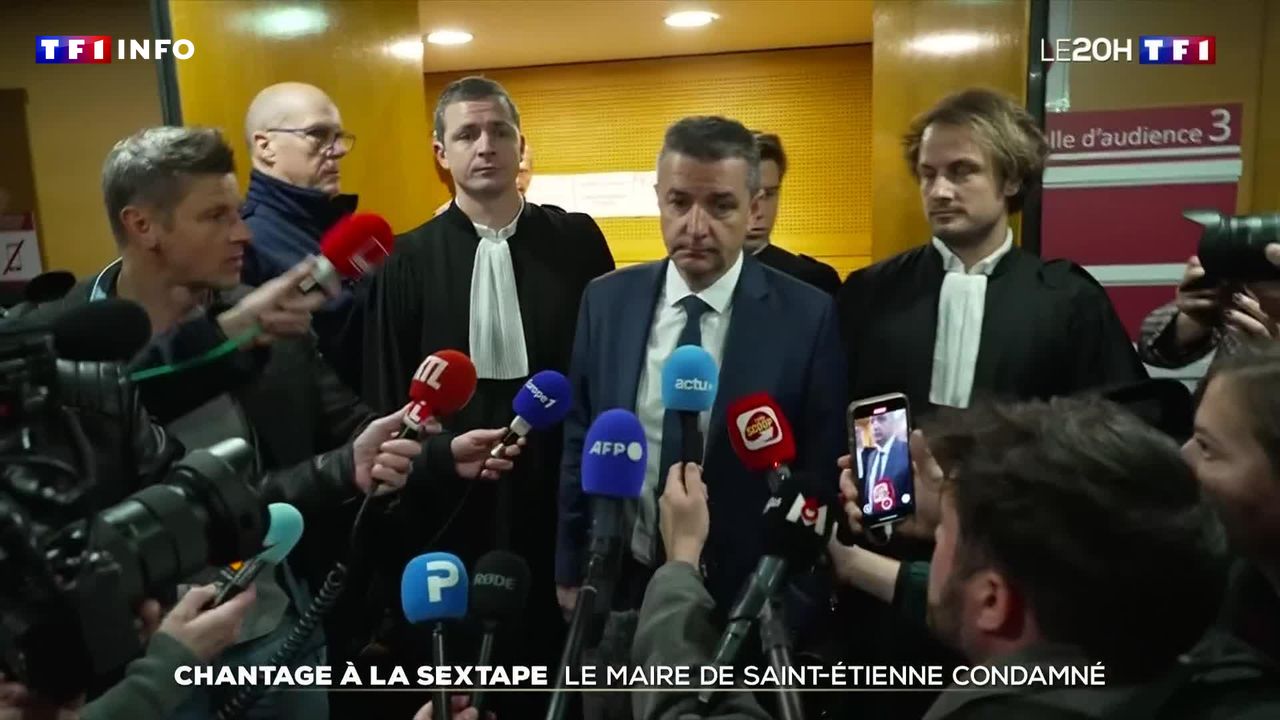 Chantage à la sextape : le maire de Saint-Étienne condamné