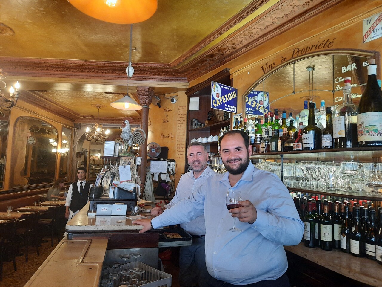 une brasserie sacrée "meilleur bistrot de Paris"