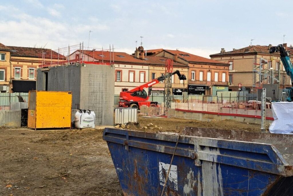 comment les travaux ont-ils repris à Toulouse ?