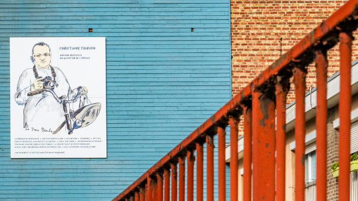 Christiane Thirion : tout un quartier la remercie