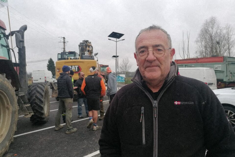 Christophe Campourcy est céréalier bio en Haute-Garonne.