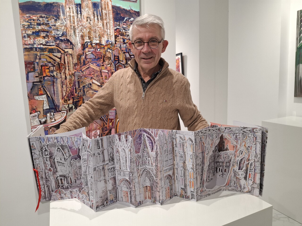 Insolite. Cet artiste créer un livre pop-up pour (re)découvrir les lieux emblématiques de Rouen en 3D