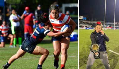 Cinthia a tout plaqué pour jouer au rugby aux côtés des Valkyries