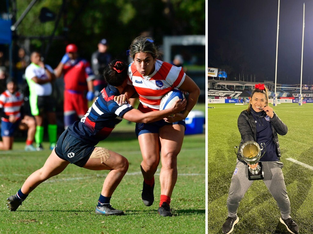 Cinthia a tout plaqué pour jouer au rugby aux côtés des Valkyries