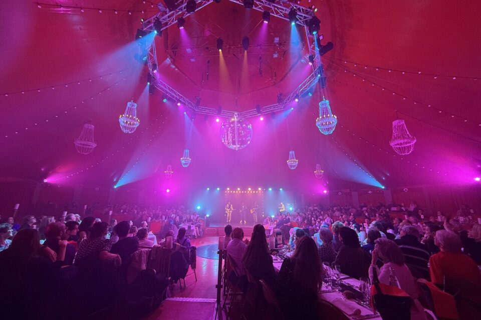 Le nouveau chapiteau du cirque Imagine.