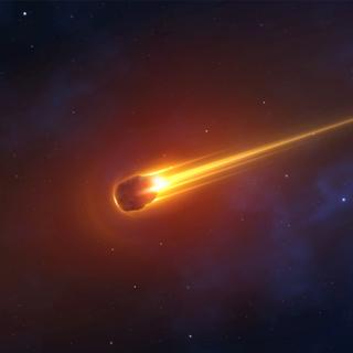 La comète interstellaire 3I/Atlas (ici, une simple illustration) continue de soulever bien des questions quant à sa nature. © lauritta, Adobe Stock