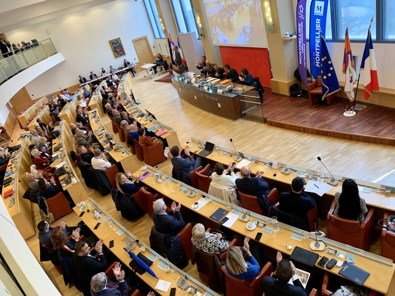 Dernier conseil de la Métropole de Montpellier du mandat de Michaël Delafosse