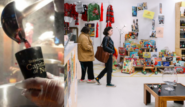 un marché de Noël couvert de 470 m2 ouvre ses portes au Port du Rhin