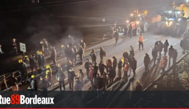 La Coordination Rurale 33 bloque l'A63 au sud de Bordeaux