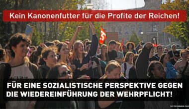 Pour une perspective socialiste contre la réintroduction de la conscription en Allemagne