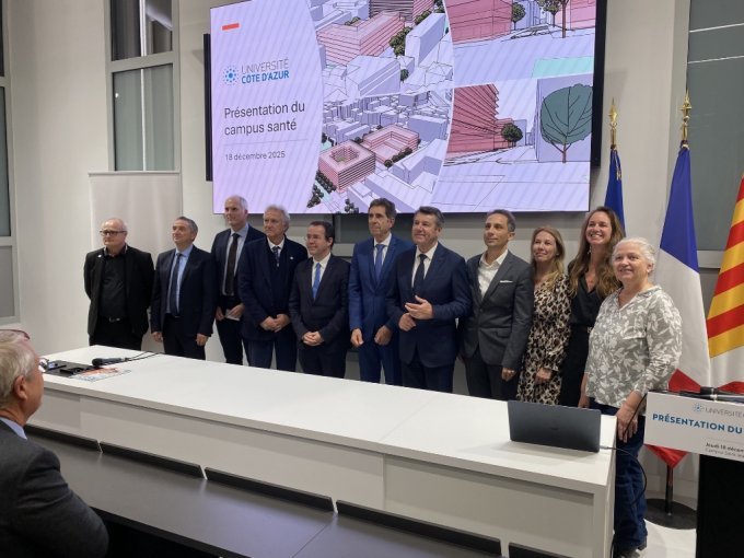 Le projet du futur Campus Santé de Nice se concrétise Le projet du futur Campus