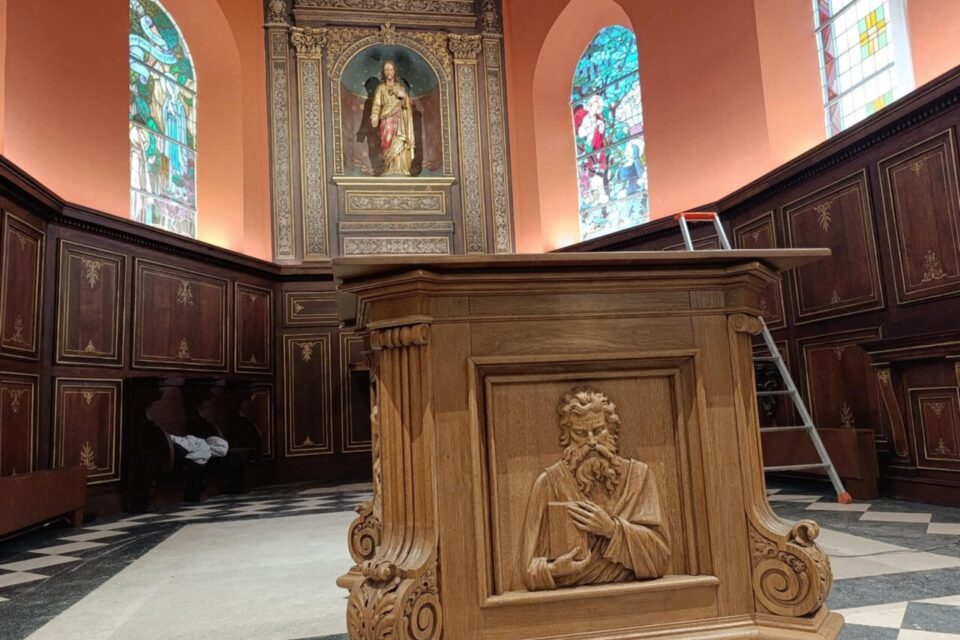 église saint corneille hem rénovée