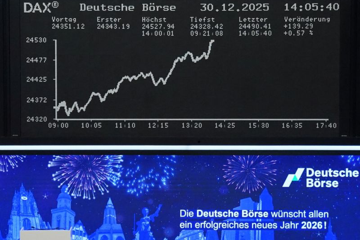 L'Europe finit dans le vert avant la Fed - 30/12/2025 à 18:39