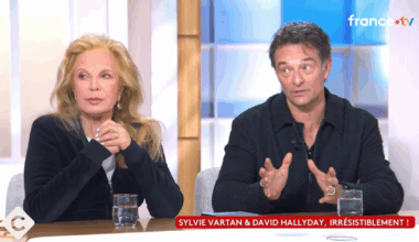 David Hallyday vole au secours de Sylvie Vartan dans «C à vous»
