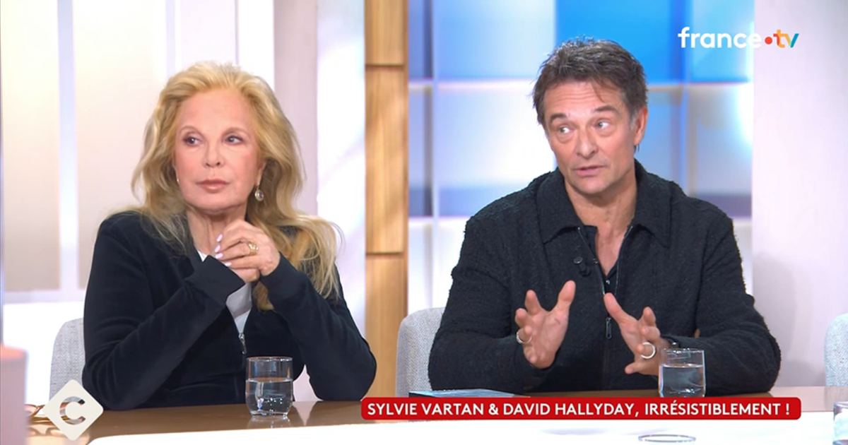 David Hallyday vole au secours de Sylvie Vartan dans «C à vous»